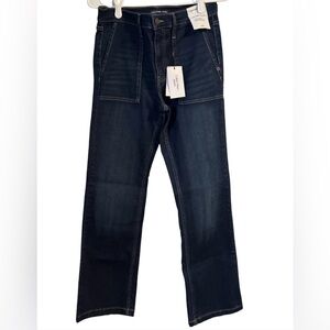 Calvin Klein Women's Deep Indigo High Rise Jeans